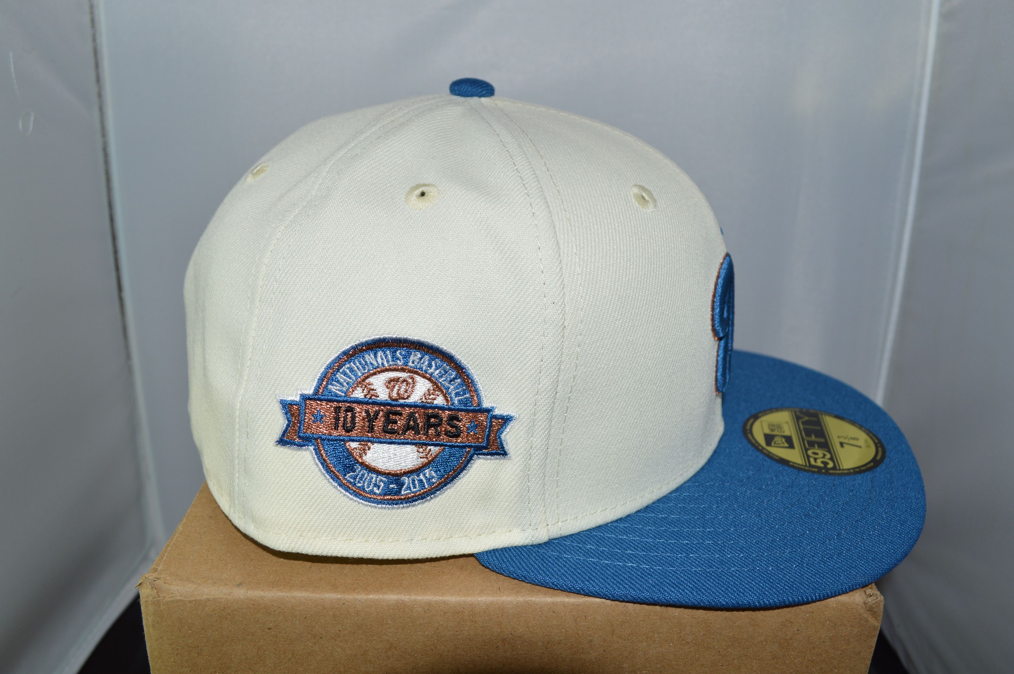 New Era 7 3/8 Nationals Crossover 10 Years Grey UV Size ONE SIZE - 2 Thumbnail