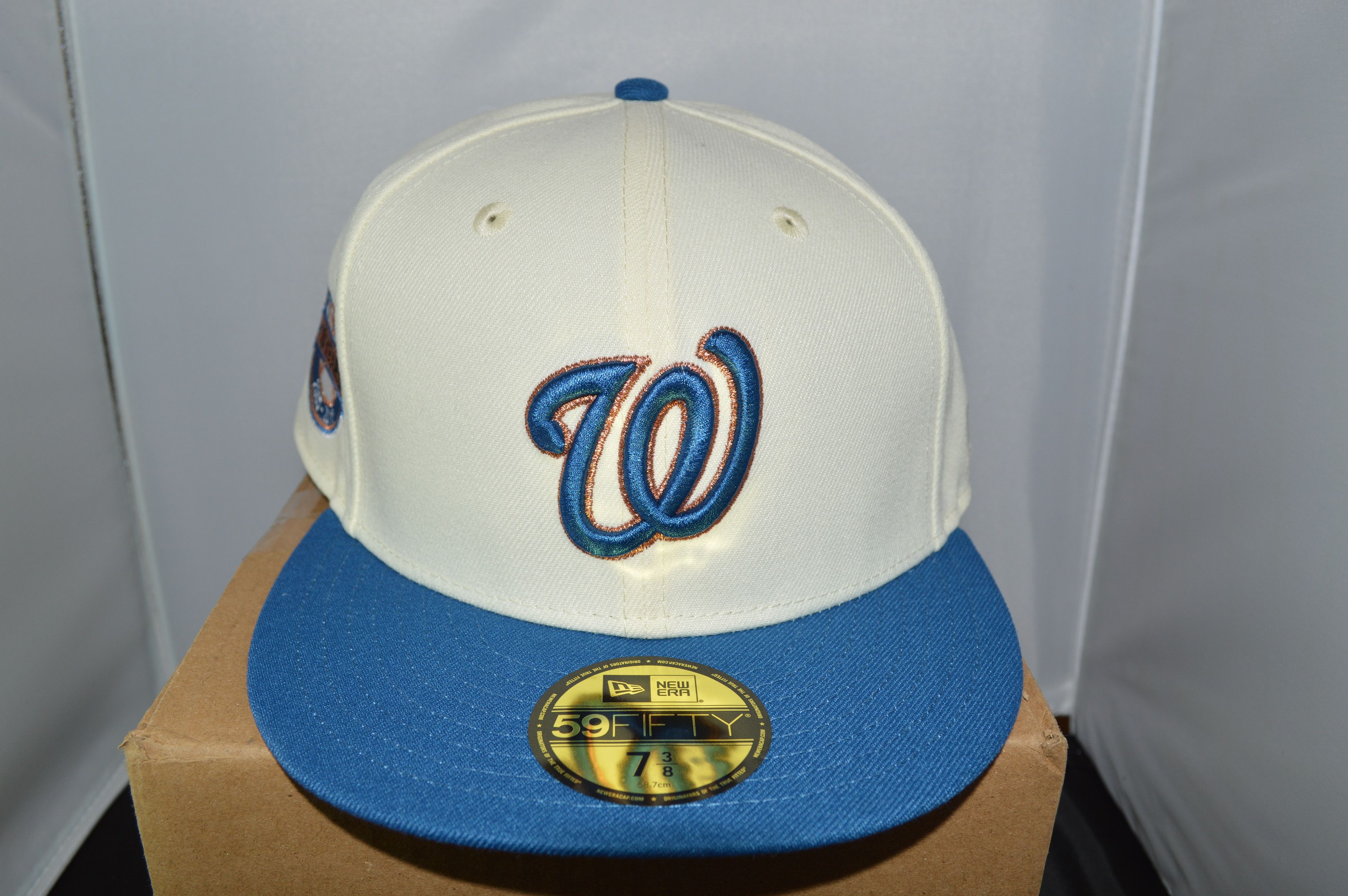 New Era 7 3/8 Nationals Crossover 10 Years Grey UV Size ONE SIZE - 1 Thumbnail