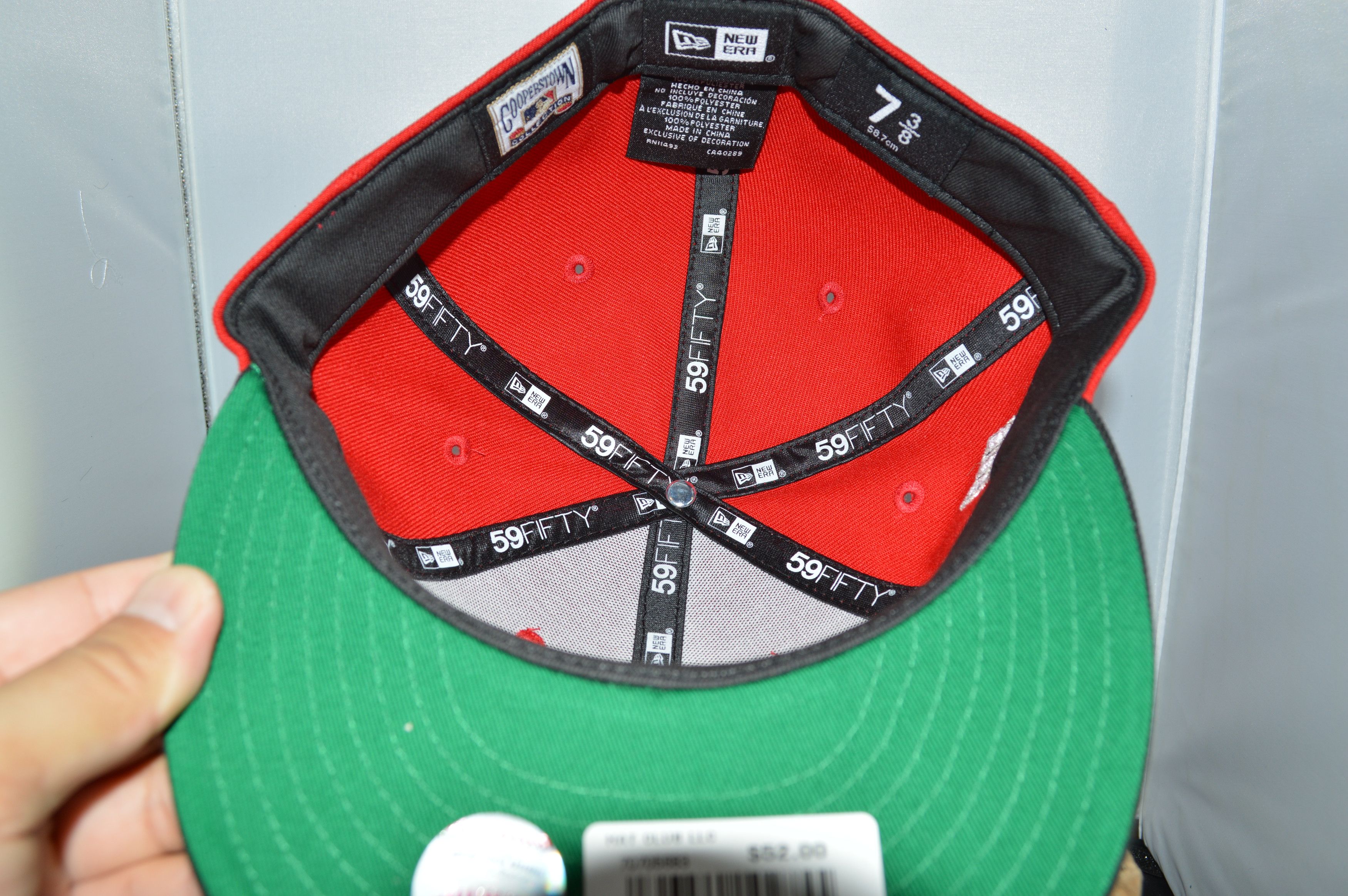 Hat Club × New Era 7 3/8 HatClub College X Over Cleveland Ohio State Size ONE SIZE - 5 Thumbnail