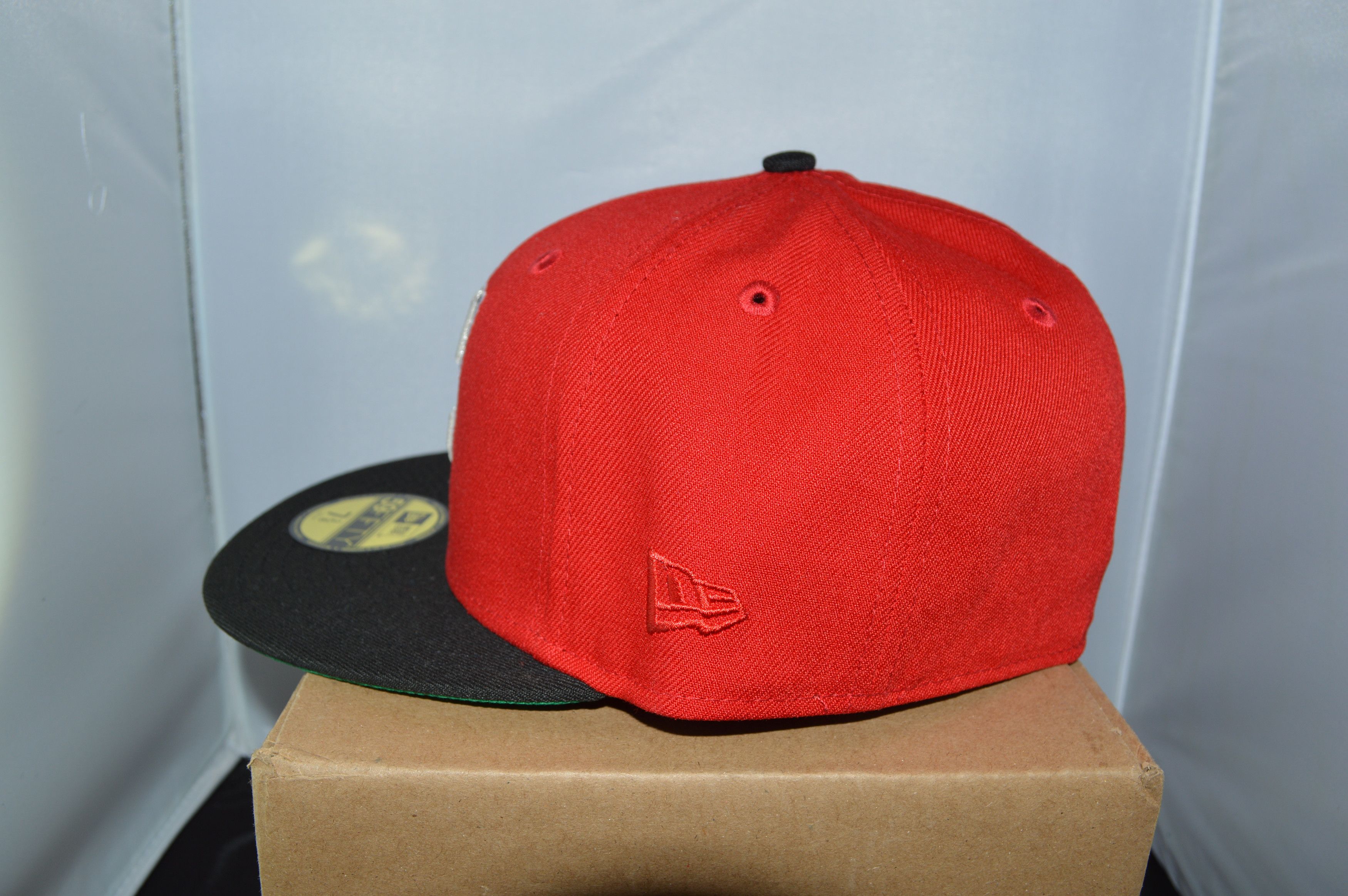 Hat Club × New Era 7 3/8 HatClub College X Over Cleveland Ohio State Size ONE SIZE - 4 Thumbnail