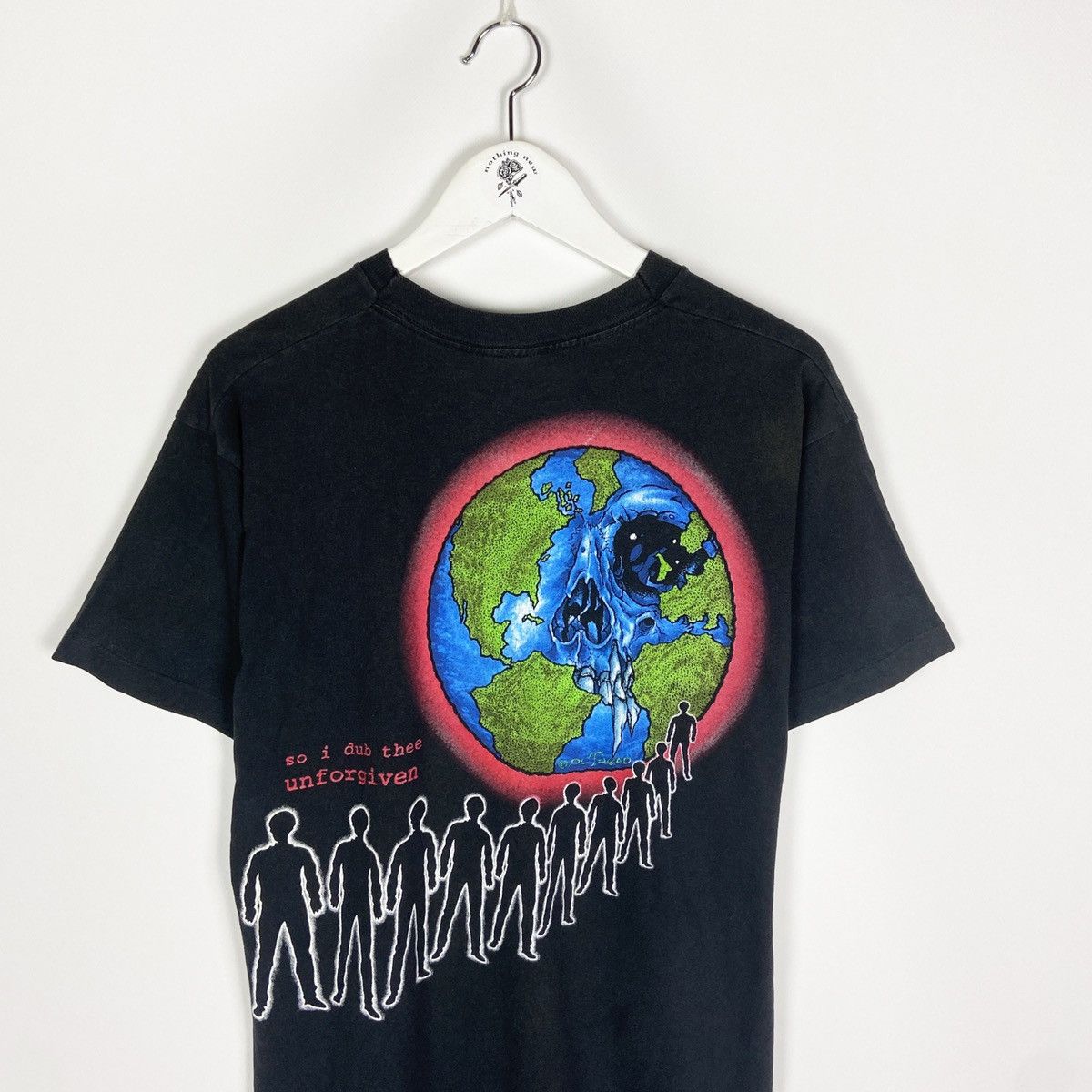 Brockum Vintage 90s 1992 Metallica Pushead Unforgiven Rock band tee Size US XL / EU 56 / 4 - 4 Thumbnail