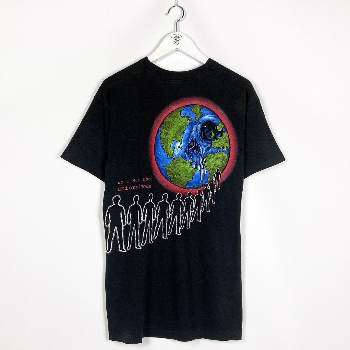 Brockum Vintage 90s 1992 Metallica Pushead Unforgiven Rock band tee Size US XL / EU 56 / 4 - 2 Thumbnail