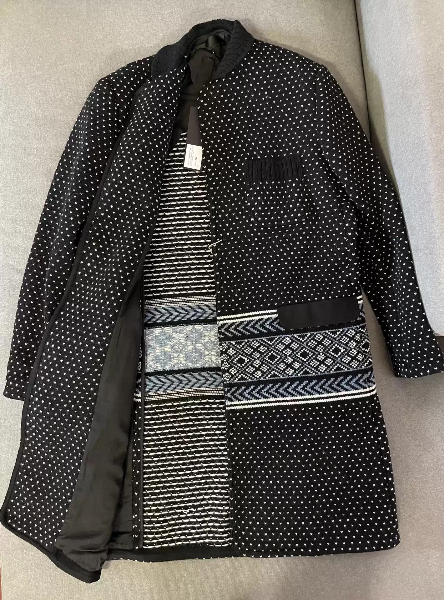 Haider Ackermann Haider Ackermann Woolen Overcoat Size M Size US M / EU 48-50 / 2 - 2 Thumbnail