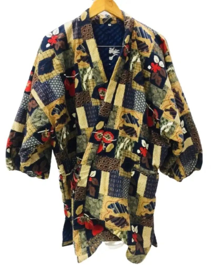 Japanese Brand × Vintage Japan Kimono Japanese Winter Jacket Size US L / EU 52-54 / 3 - 1 Thumbnail