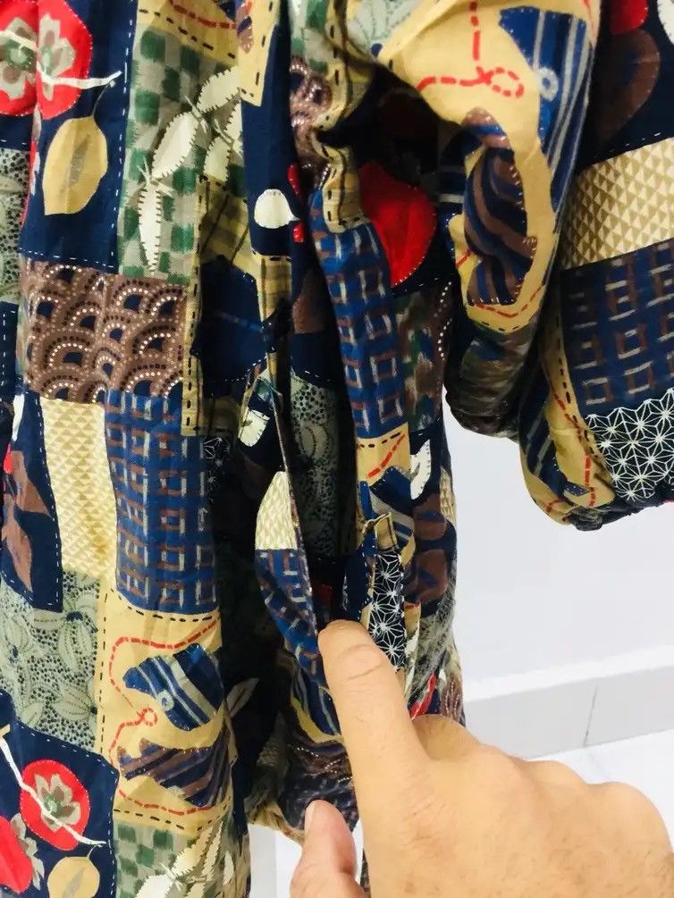 Japanese Brand × Vintage Japan Kimono Japanese Winter Jacket Size US L / EU 52-54 / 3 - 5 Thumbnail