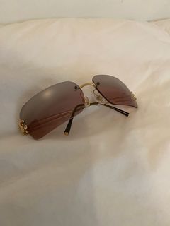 Vintage Chanel Rimless Sunglasses