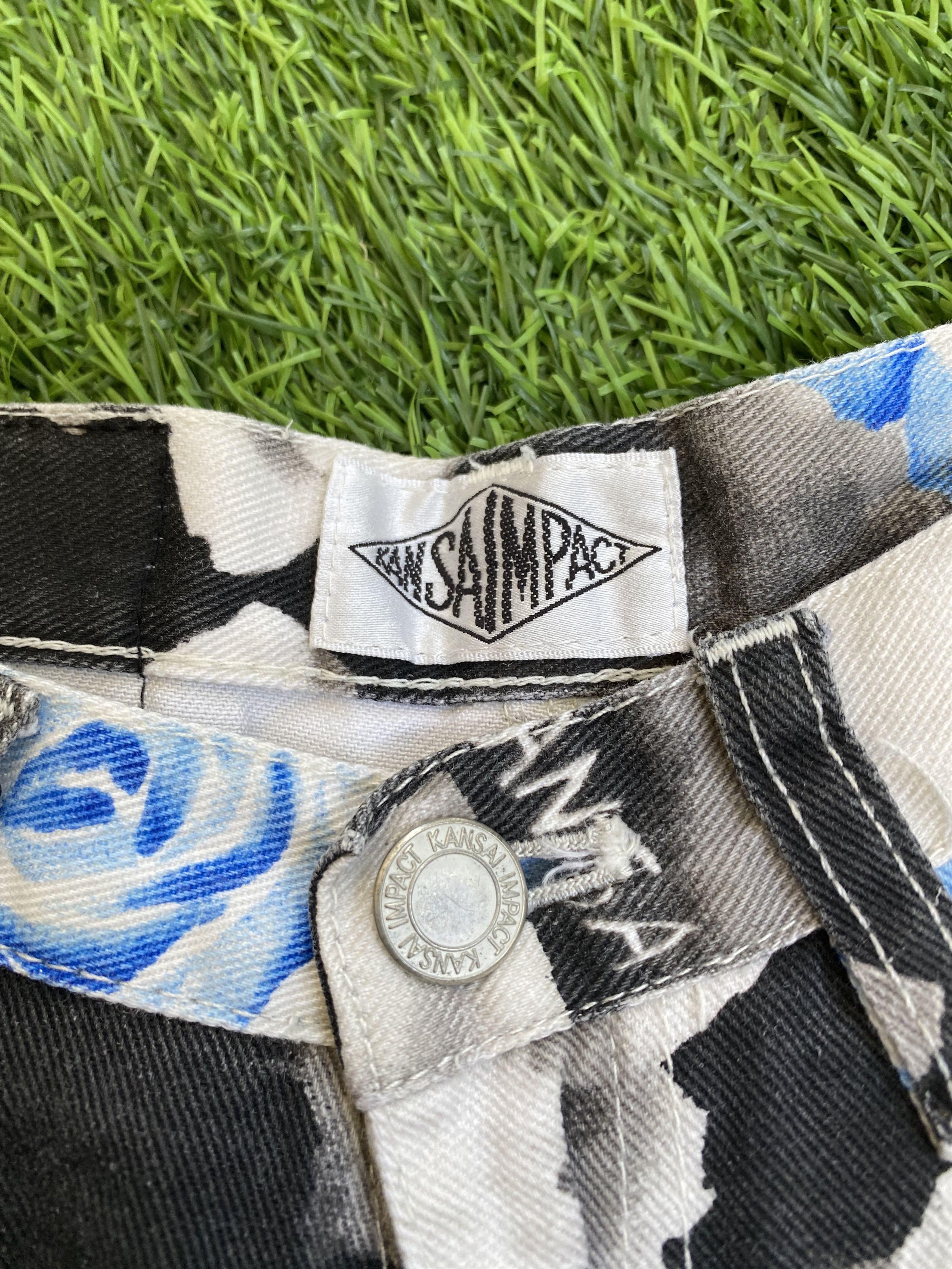 If Six Was Nine × Japanese Brand × Kansai Yamamoto Kansai Impact by Kansai Yamamoto floral Printed pants Size 25" / US 0 / IT 36 - 5 Thumbnail