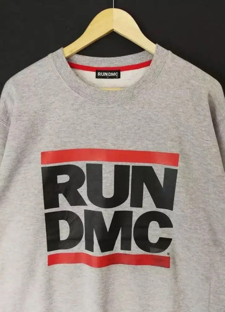 RUN DMC Run dmc crew neck sweatshirt big logo streetwear Size US L / EU 52-54 / 3 - 3 Thumbnail