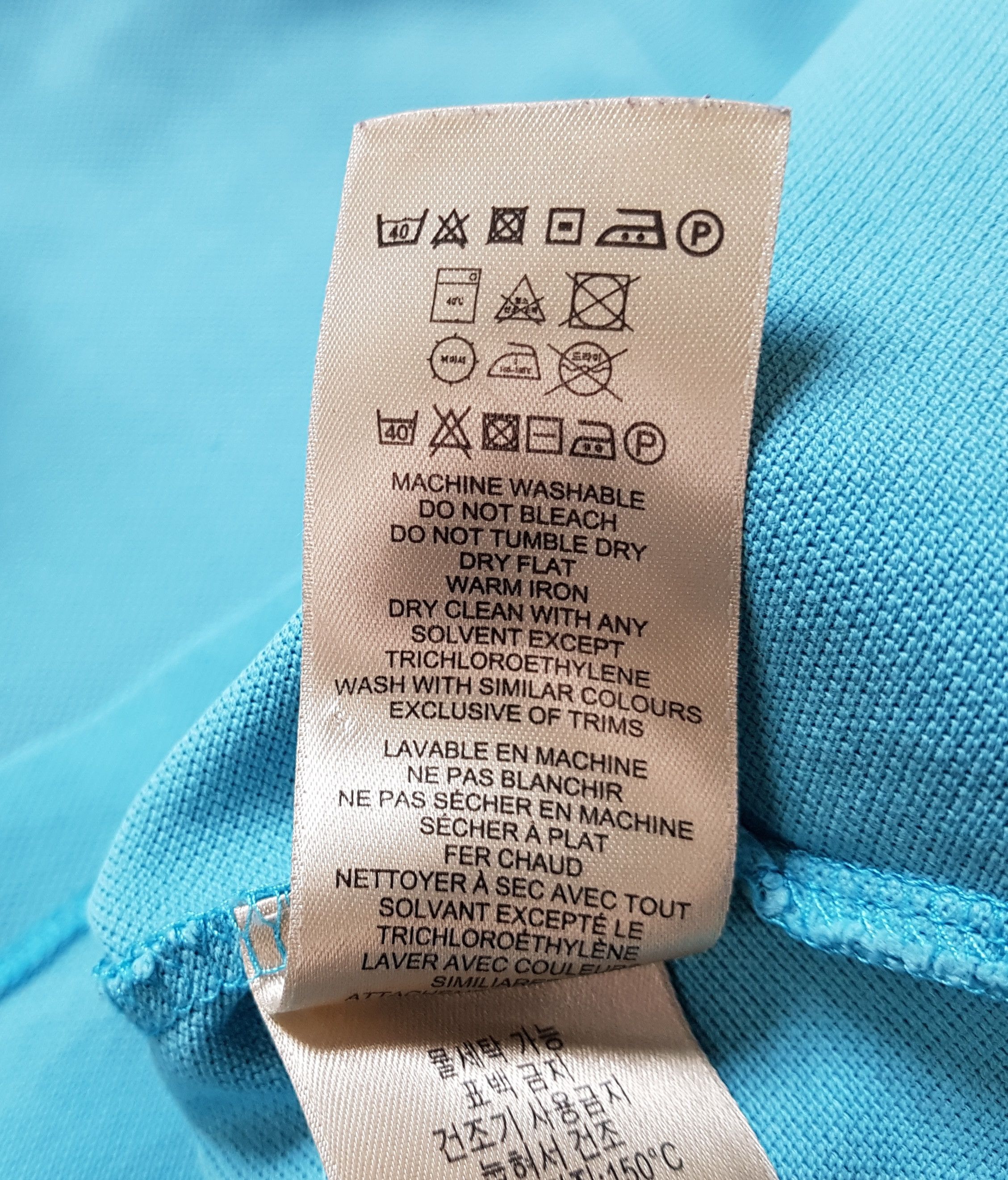 Burberry Burberry Brit Polo Logo Tee T Shirt size L Size US L / EU 52-54 / 3 - 9 Thumbnail