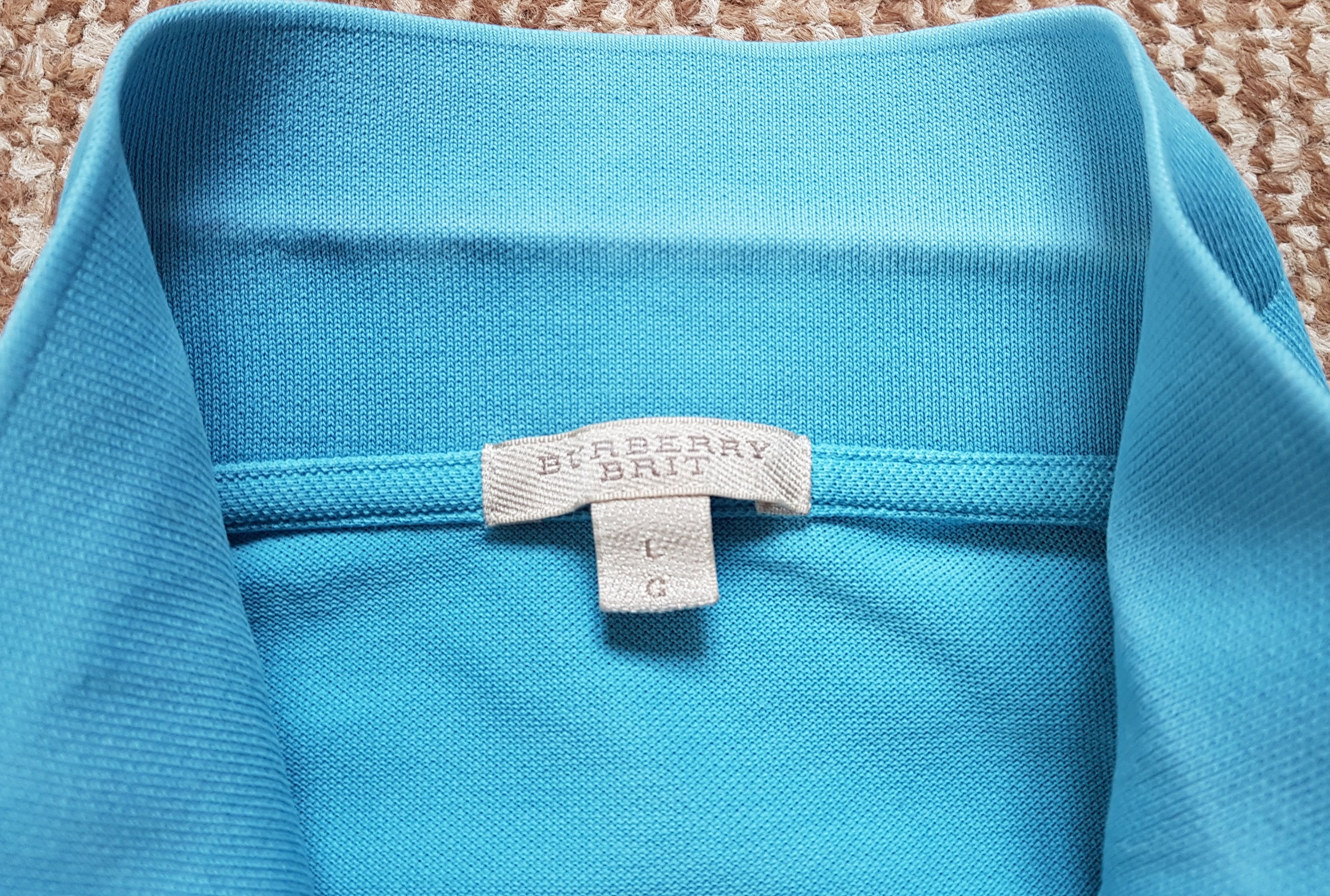 Burberry Burberry Brit Polo Logo Tee T Shirt size L Size US L / EU 52-54 / 3 - 7 Thumbnail