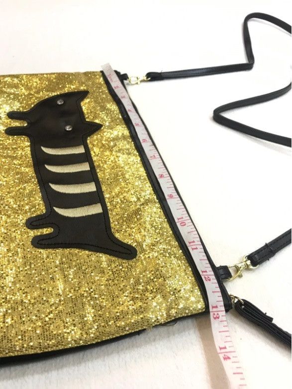 Issey Miyake × Japanese Brand × Tsumori Chisato TSUMORI CHHISATO BY ISSEY MIYAKE CATS GLITTERS BAG SLING Size ONE SIZE - 7 Thumbnail