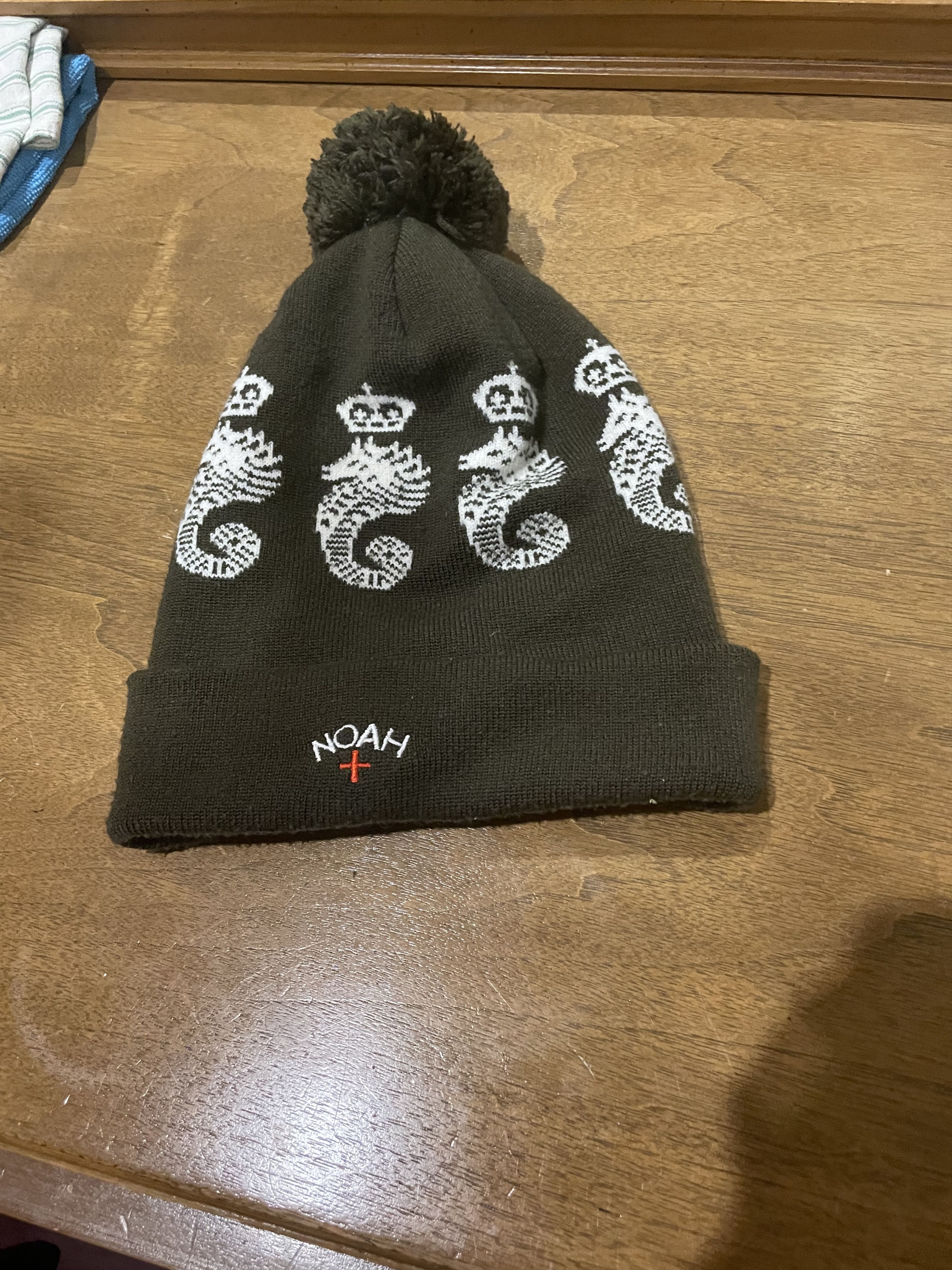 Noah Noah NY Seahorse Beanie Hat Size ONE SIZE - 1 Thumbnail