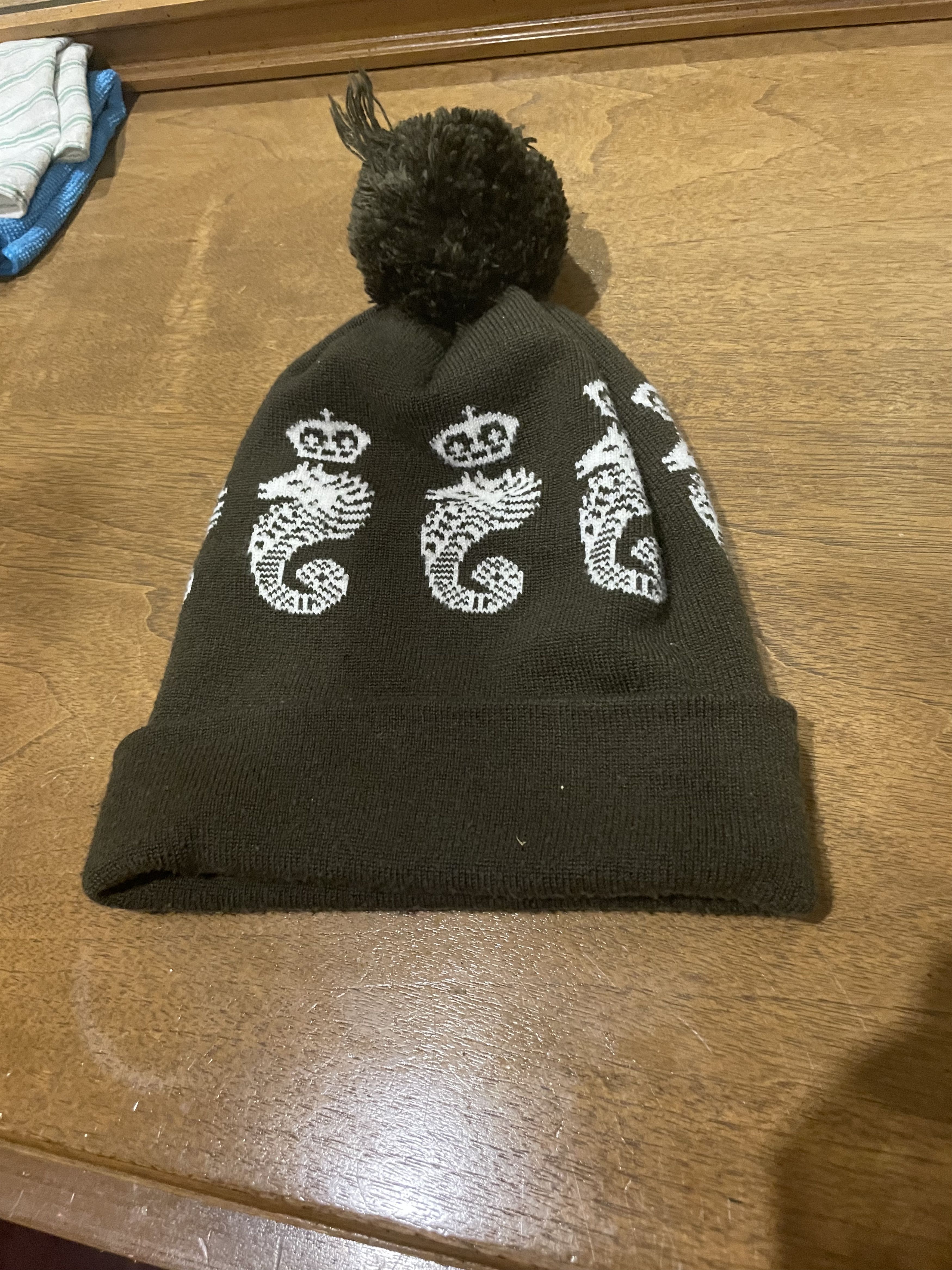 Noah Noah NY Seahorse Beanie Hat Size ONE SIZE - 2 Thumbnail