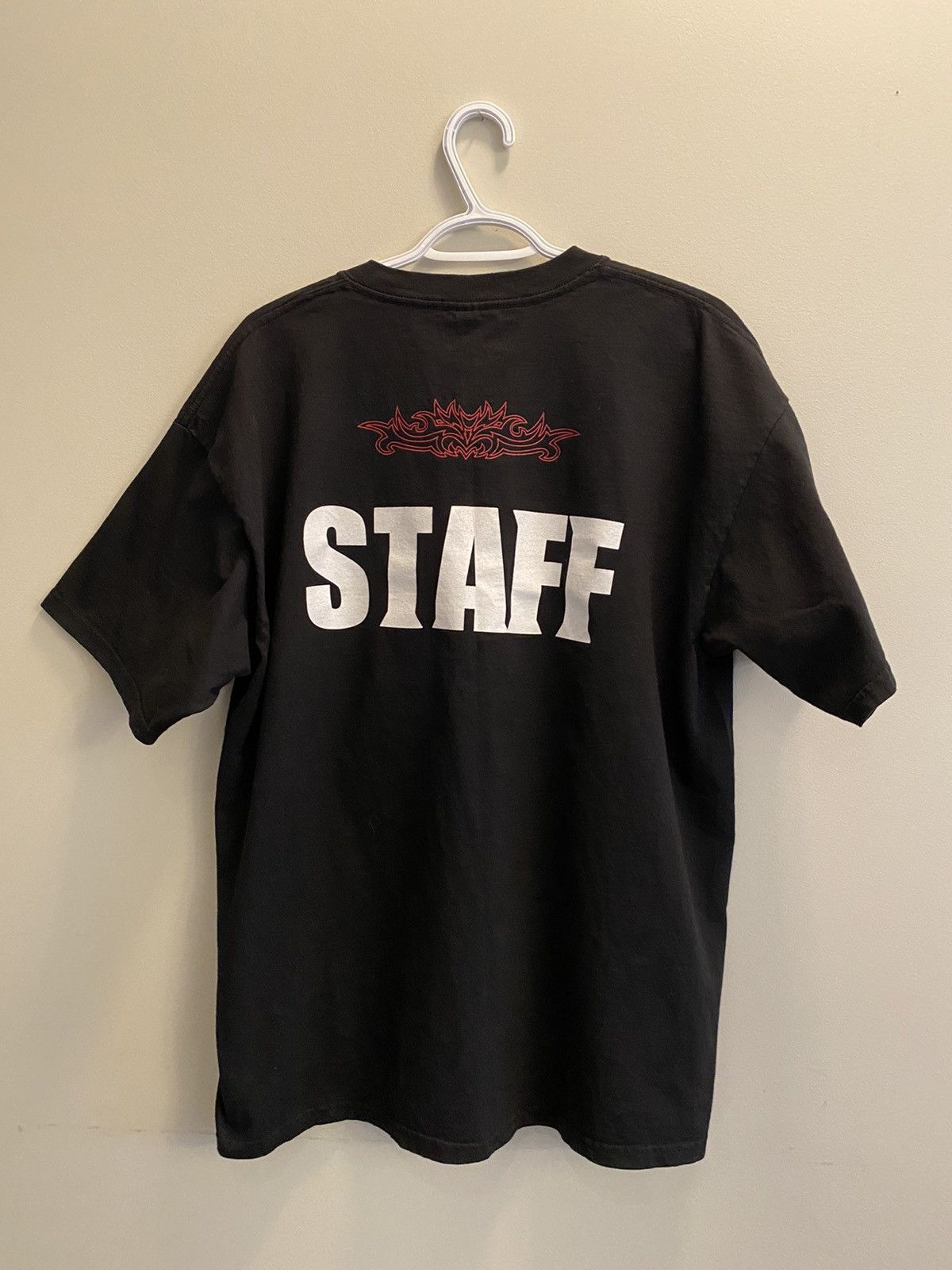 Vintage × WWE × WWF WWE WWF Wrestlemania X8 Staff Only Shirt Size US XL / EU 56 / 4 - 2 Thumbnail