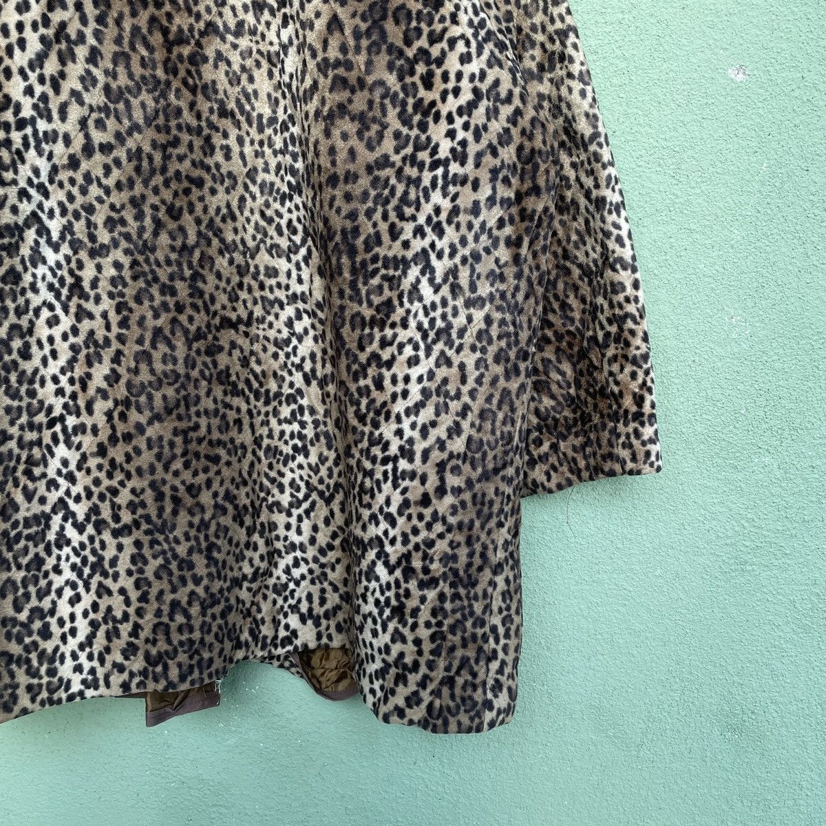 Other × Vintage Vintage Unbranded Leopard Button Ups Fleece Jacket Size US XL / EU 56 / 4 - 7 Thumbnail
