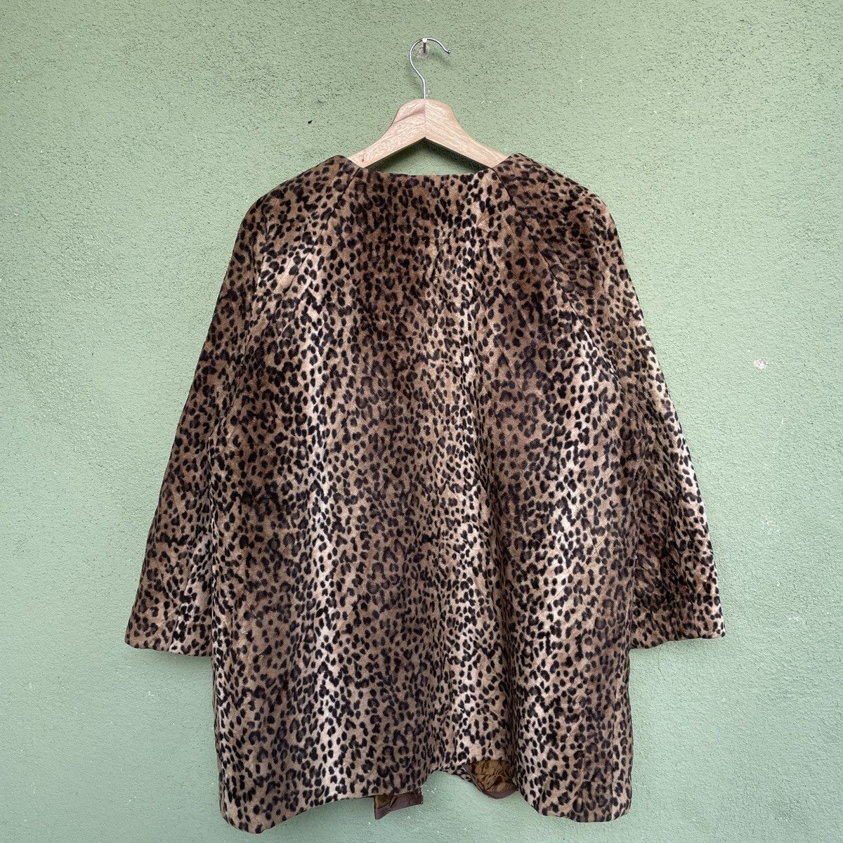 Other × Vintage Vintage Unbranded Leopard Button Ups Fleece Jacket Size US XL / EU 56 / 4 - 9 Thumbnail