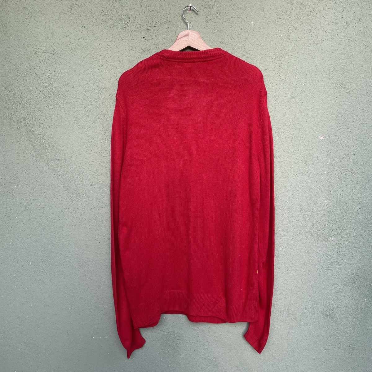 Aran Isles Knitwear × Japanese Brand Vintage Divided Big Cat Logo Crewneck Knitwear Jumper Size US M / EU 48-50 / 2 - 11 Thumbnail