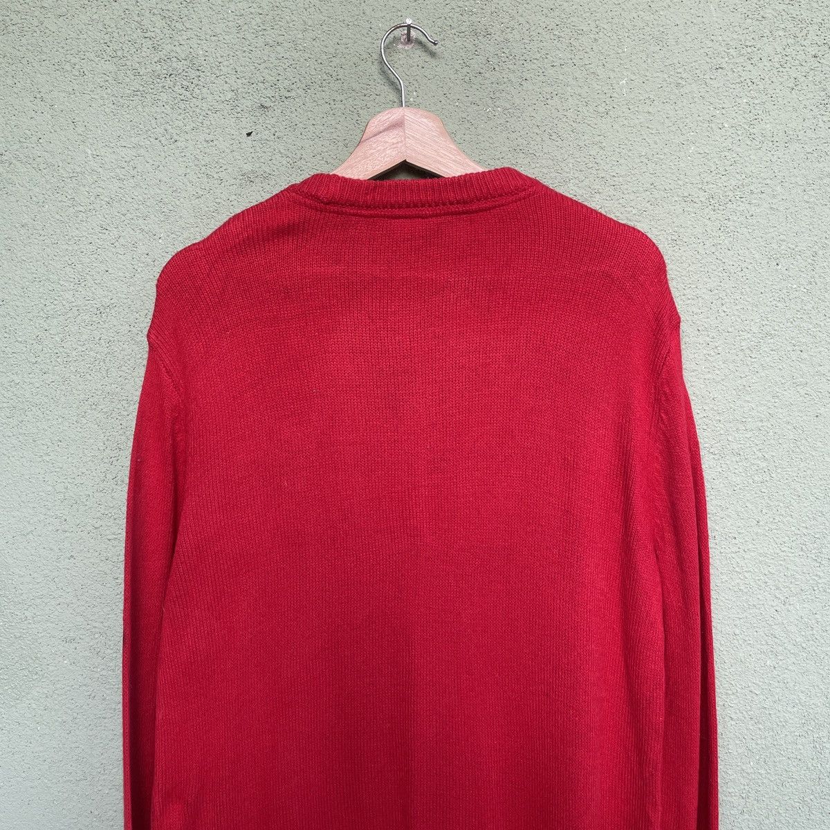 Aran Isles Knitwear × Japanese Brand Vintage Divided Big Cat Logo Crewneck Knitwear Jumper Size US M / EU 48-50 / 2 - 10 Thumbnail