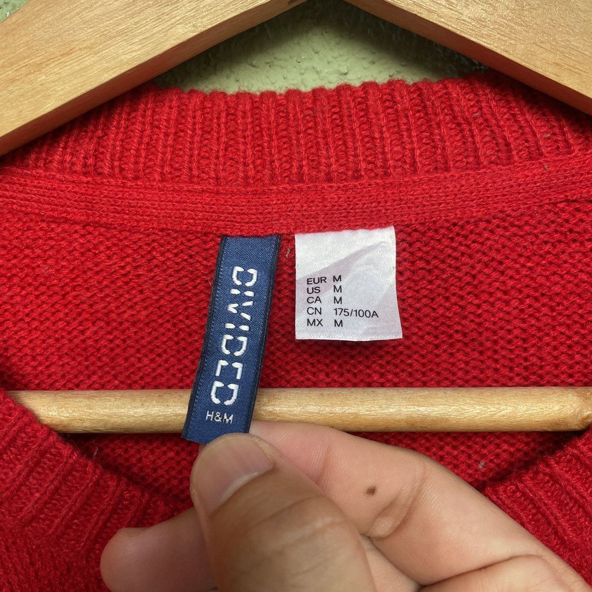 Aran Isles Knitwear × Japanese Brand Vintage Divided Big Cat Logo Crewneck Knitwear Jumper Size US M / EU 48-50 / 2 - 7 Thumbnail