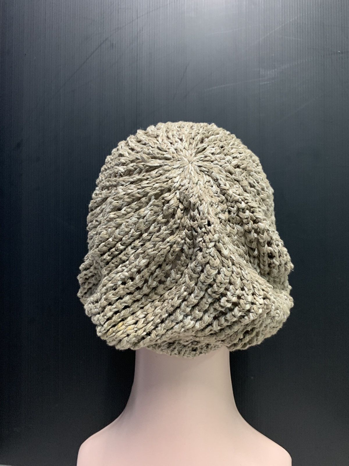CA4LA 🇯🇵 RARE!! Crochet Knitted 🇯🇵 Ca4la Fishnet Beanie Cap Size ONE SIZE - 3 Thumbnail