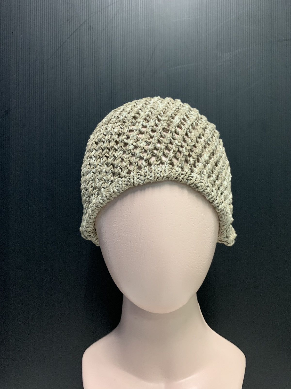 CA4LA 🇯🇵 RARE!! Crochet Knitted 🇯🇵 Ca4la Fishnet Beanie Cap Size ONE SIZE - 1 Thumbnail