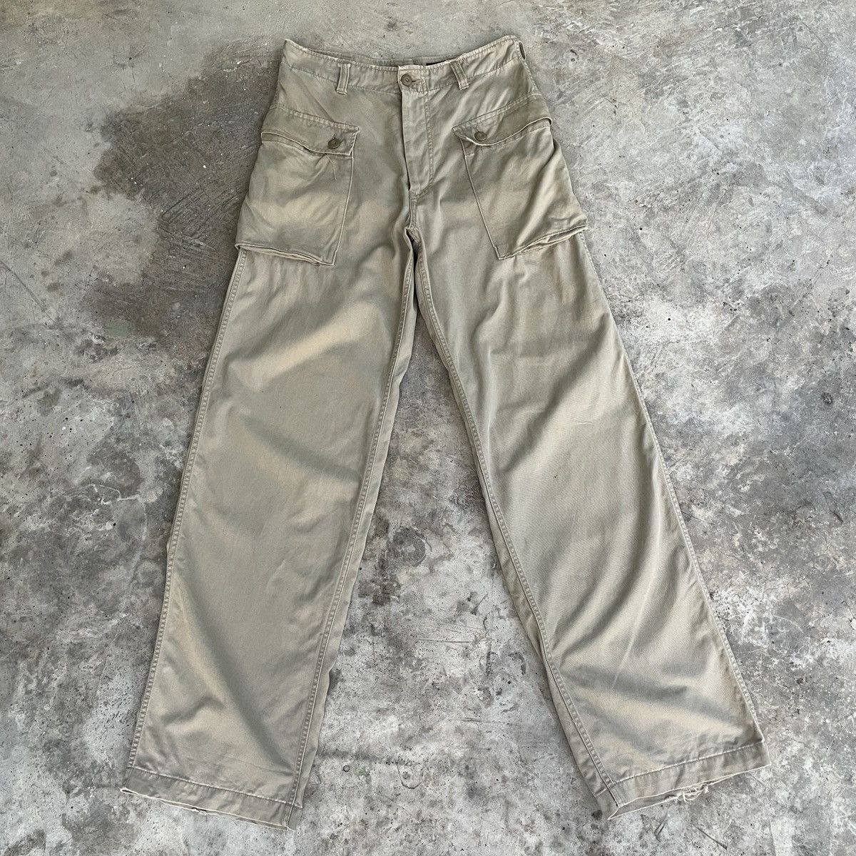 Oshkosh Vintage OSHKOSH Distressed Monkey Pants Utility Pro Wear Size US 31 - 2 Thumbnail