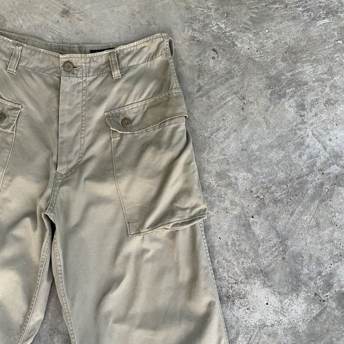 Oshkosh Vintage OSHKOSH Distressed Monkey Pants Utility Pro Wear Size US 31 - 3 Thumbnail
