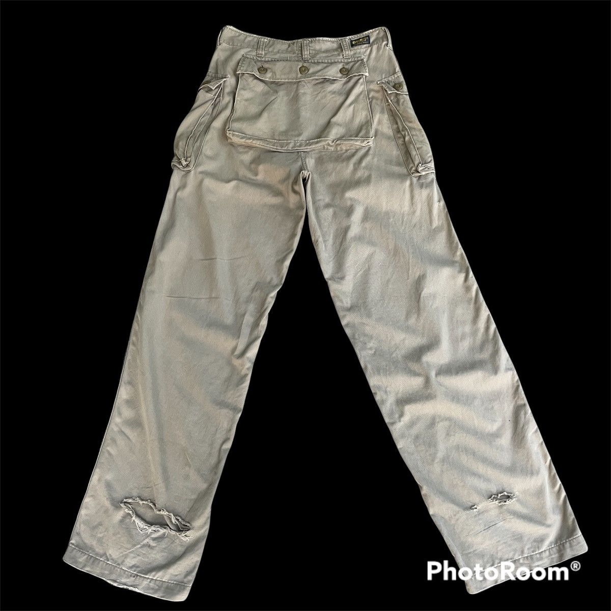 Oshkosh Vintage OSHKOSH Distressed Monkey Pants Utility Pro Wear Size US 31 - 1 Thumbnail