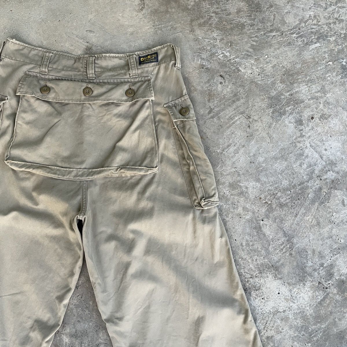 Oshkosh Vintage OSHKOSH Distressed Monkey Pants Utility Pro Wear Size US 31 - 11 Thumbnail
