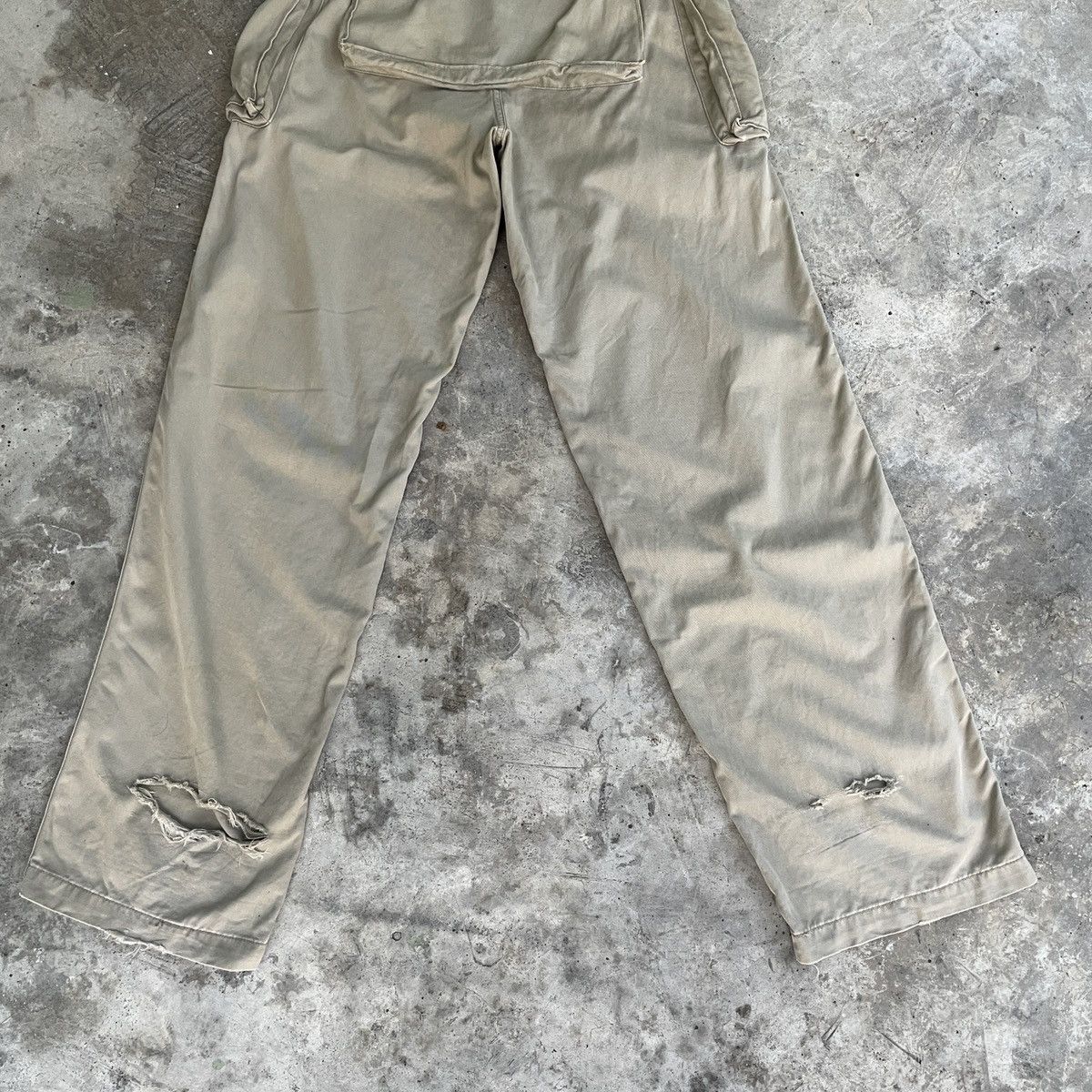 Oshkosh Vintage OSHKOSH Distressed Monkey Pants Utility Pro Wear Size US 31 - 13 Thumbnail