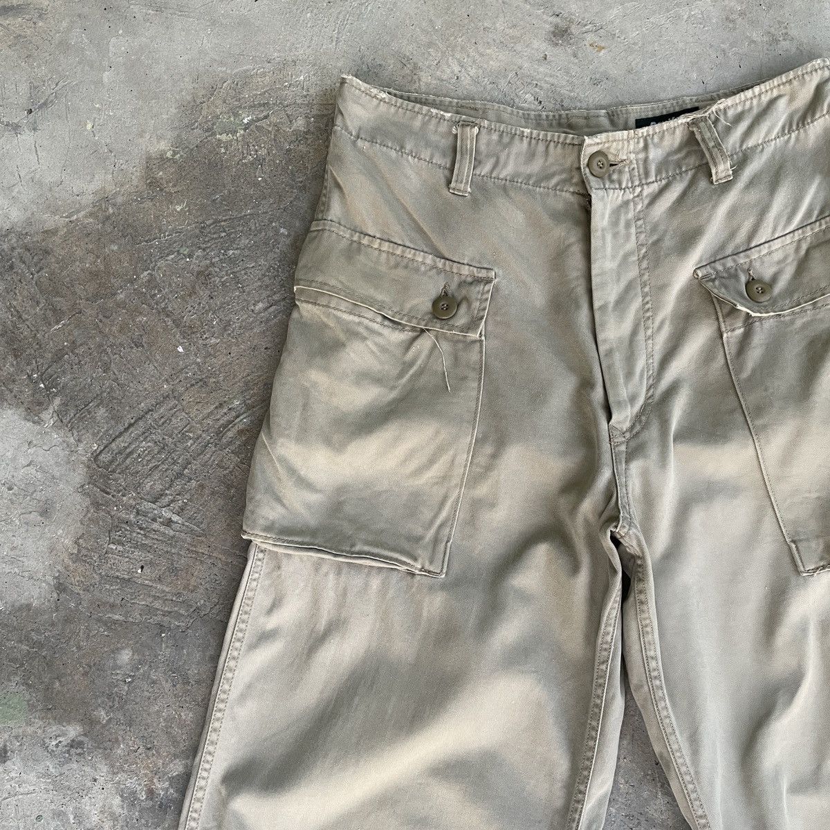 Oshkosh Vintage OSHKOSH Distressed Monkey Pants Utility Pro Wear Size US 31 - 4 Thumbnail