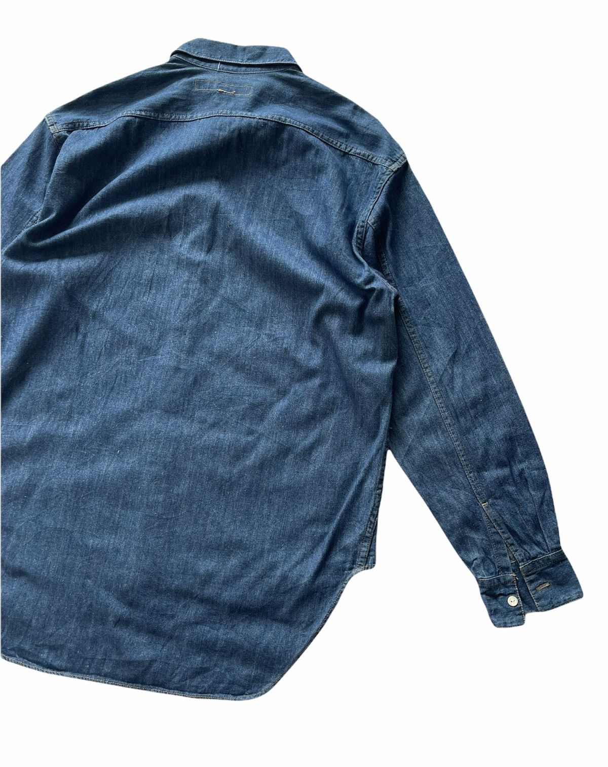 Katharine Hamnett London KATHARINE HAMNETT DENIM SHIRT BUTTON UP Size US M / EU 48-50 / 2 - 4 Thumbnail