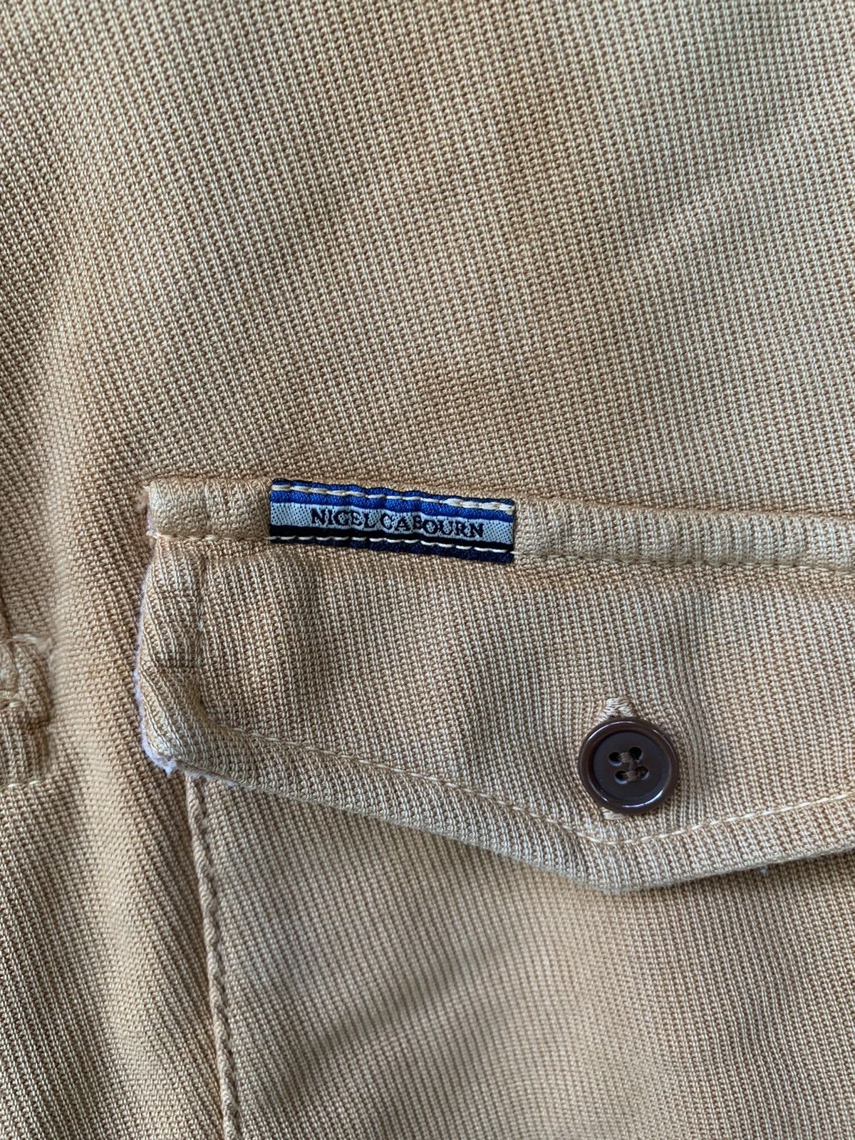 Nigel Cabourn × Vintage Vintage Sunfade Nigel Cabourn Utility Sweatshirts Size US L / EU 52-54 / 3 - 3 Thumbnail