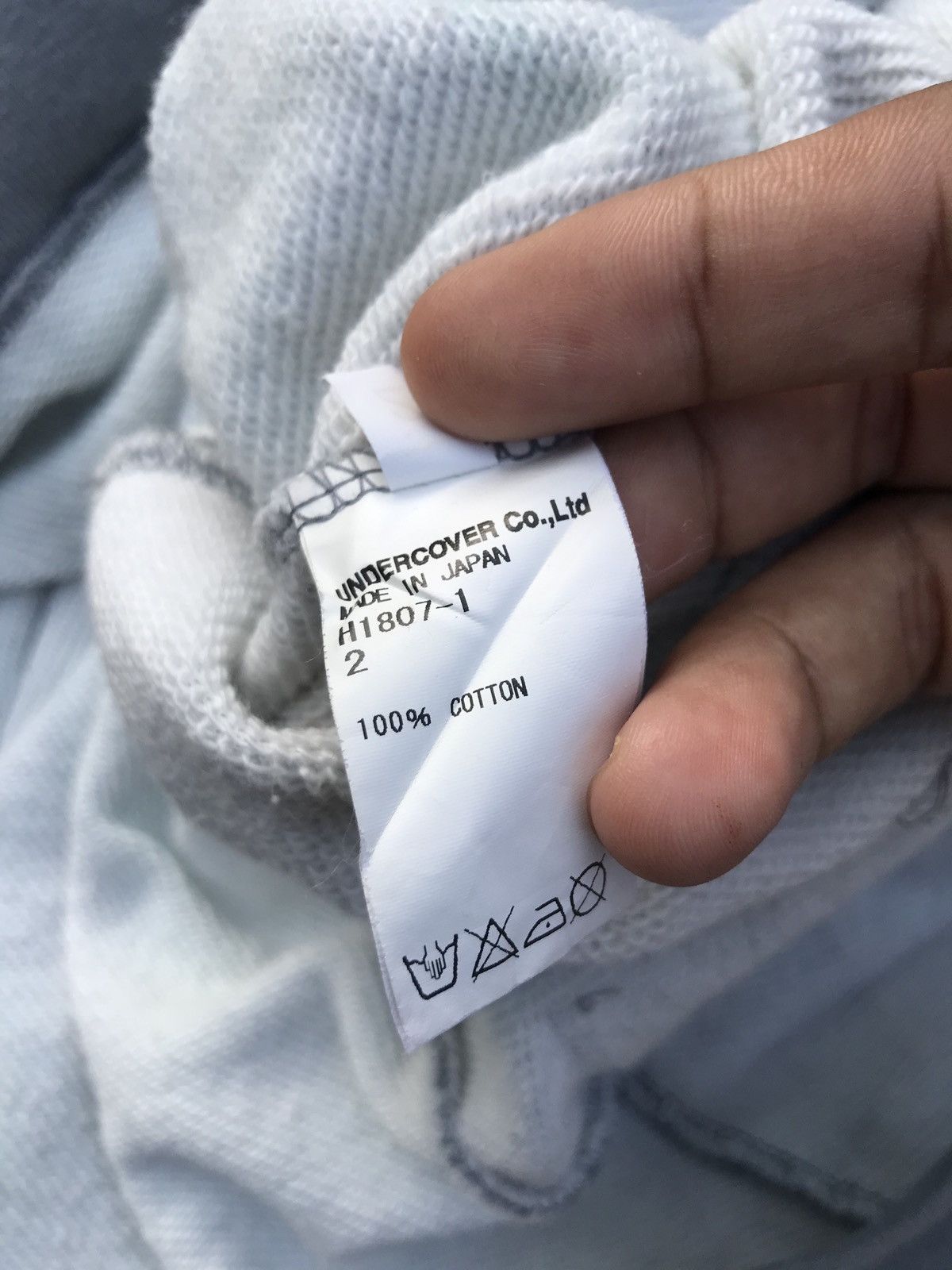 Undercover AW07 Undercover x Jun Takahashi MarbleCracking Alloverprint Size US M / EU 48-50 / 2 - 11 Thumbnail