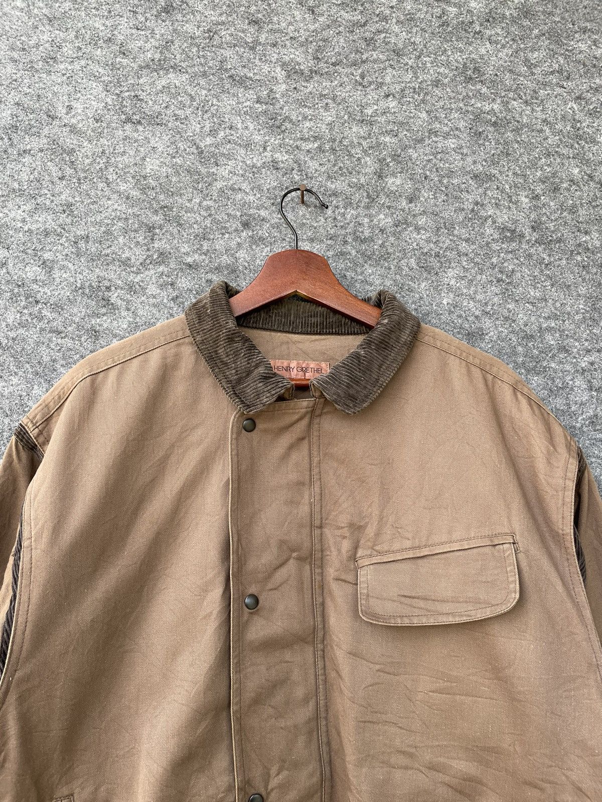Henry Grethel × Vintage HENRY GRETHEL CHORE JACKET Size US L / EU 52-54 / 3 - 2 Thumbnail