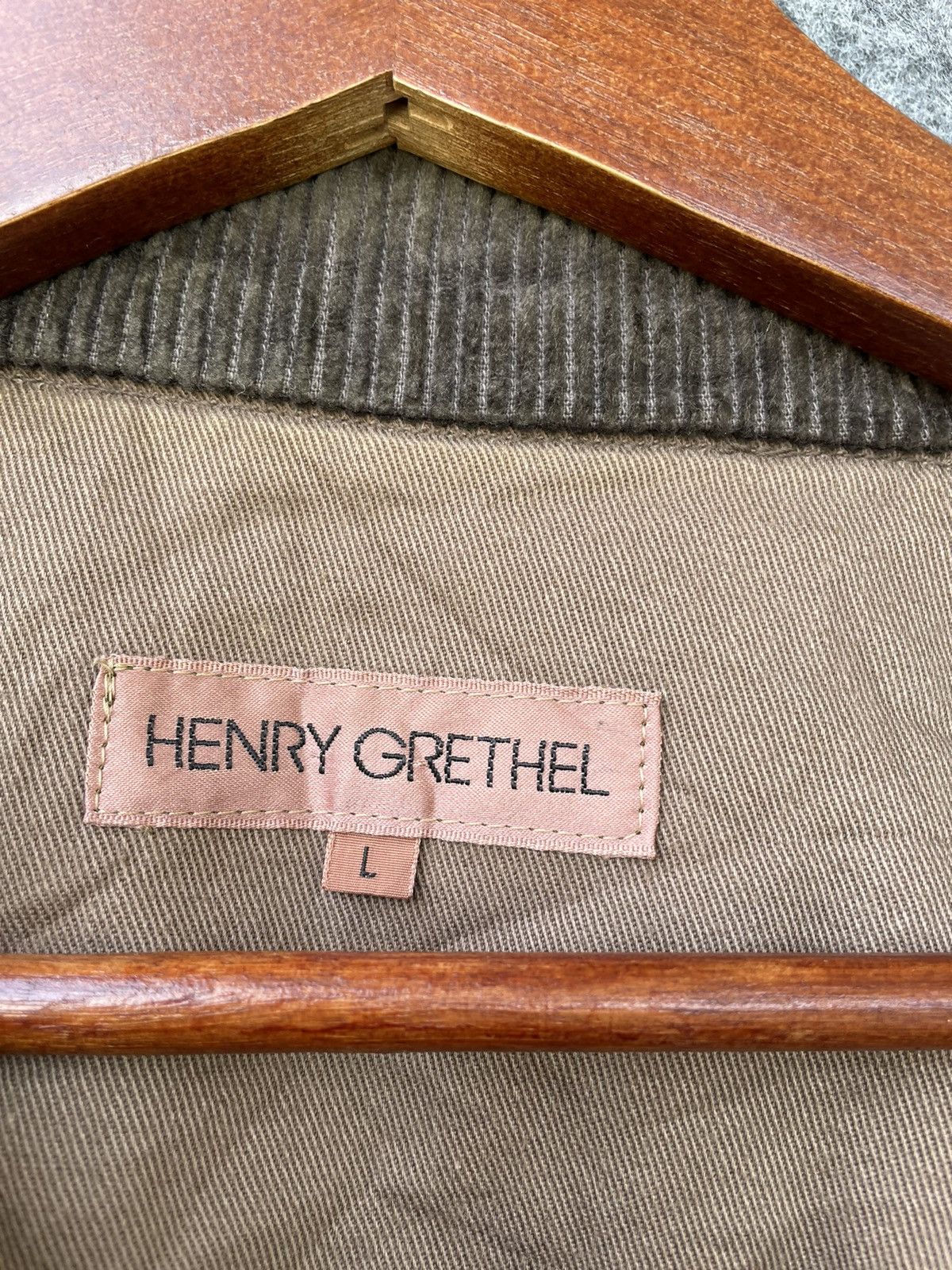 Henry Grethel × Vintage HENRY GRETHEL CHORE JACKET Size US L / EU 52-54 / 3 - 6 Thumbnail