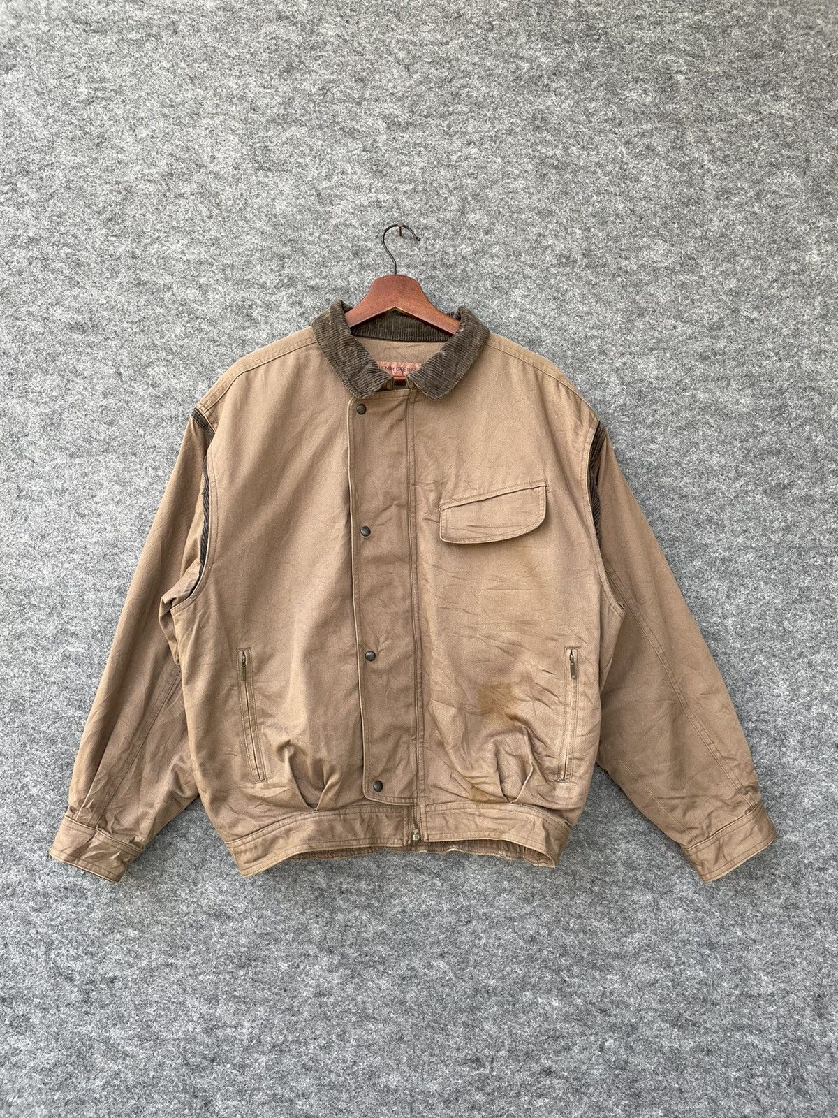 Henry Grethel × Vintage HENRY GRETHEL CHORE JACKET Size US L / EU 52-54 / 3 - 1 Thumbnail