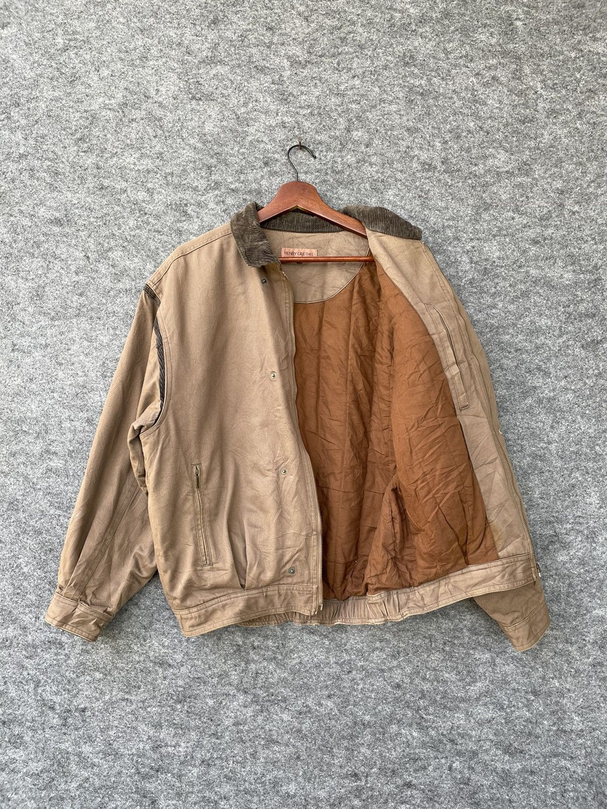 Henry Grethel × Vintage HENRY GRETHEL CHORE JACKET Size US L / EU 52-54 / 3 - 5 Thumbnail