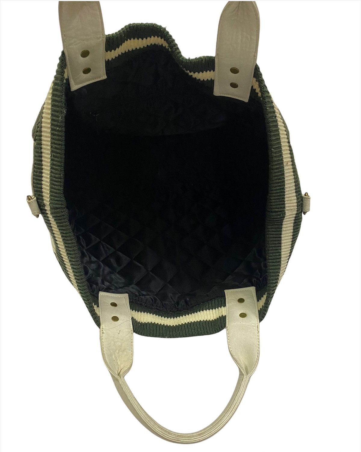 Japanese Brand Japanese Designer 3 San Hideaki Mihara Varsity Tote Bag Size ONE SIZE - 5 Thumbnail