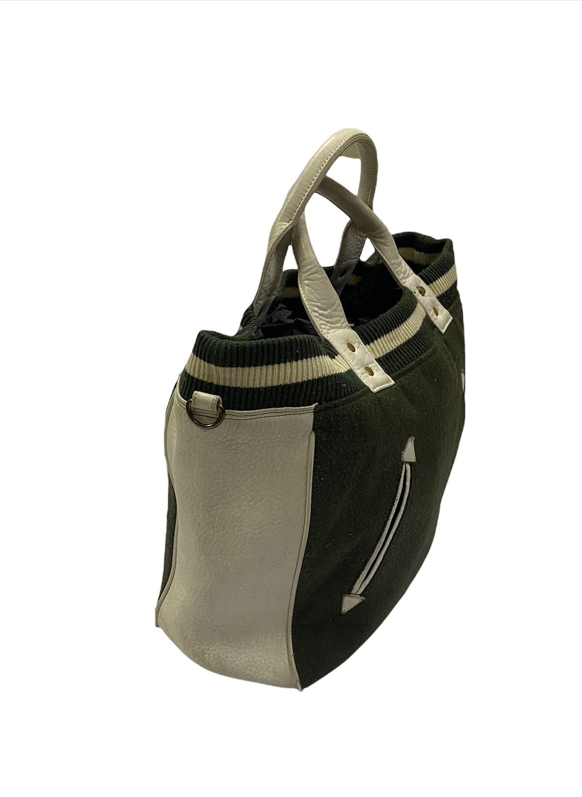 Japanese Brand Japanese Designer 3 San Hideaki Mihara Varsity Tote Bag Size ONE SIZE - 4 Thumbnail