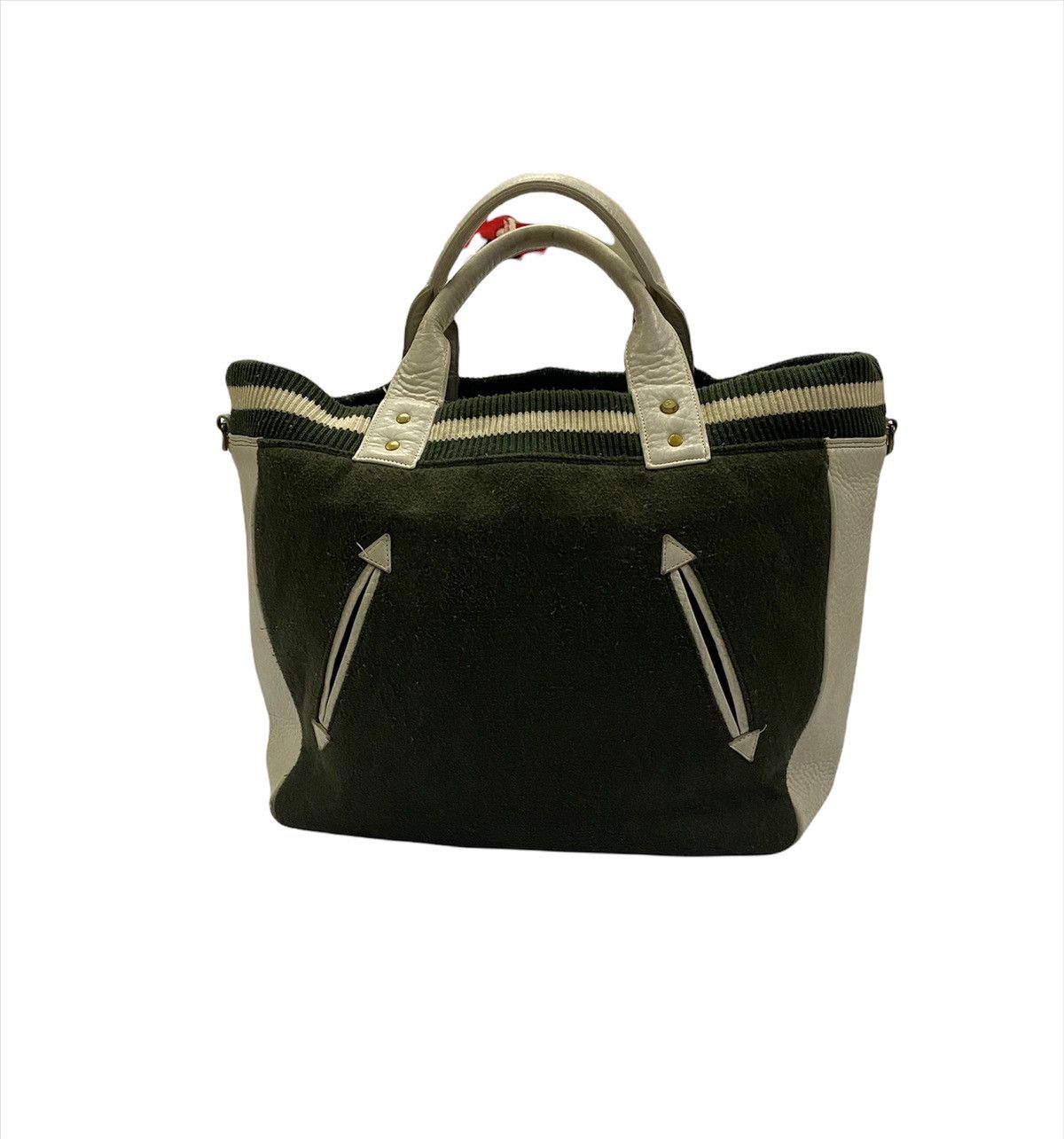 Japanese Brand Japanese Designer 3 San Hideaki Mihara Varsity Tote Bag Size ONE SIZE - 3 Thumbnail