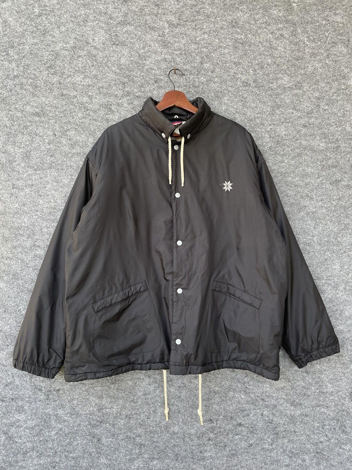 Diesel DIESEL BIG LOGO COACH JACKET Size US L / EU 52-54 / 3 - 3 Thumbnail