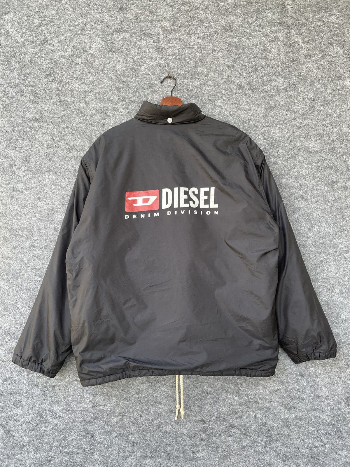 DIESEL BIG LOGO COACH JACKET