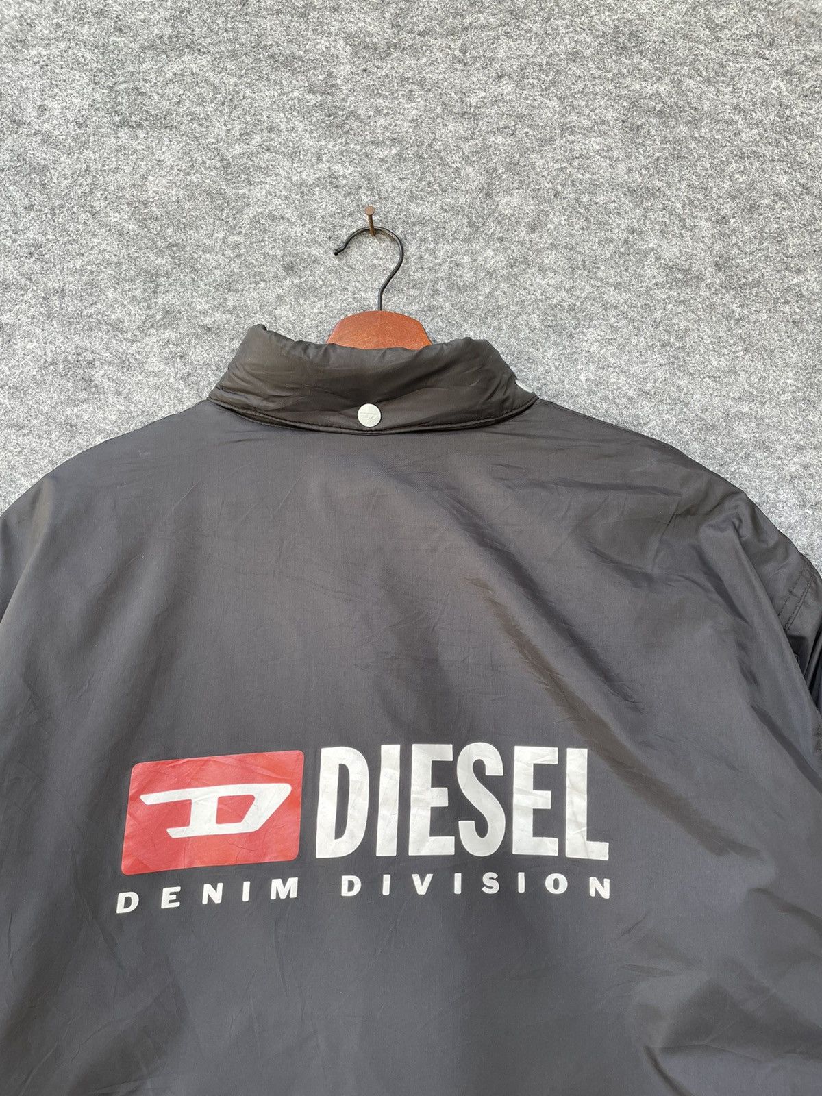 Diesel DIESEL BIG LOGO COACH JACKET Size US L / EU 52-54 / 3 - 2 Thumbnail
