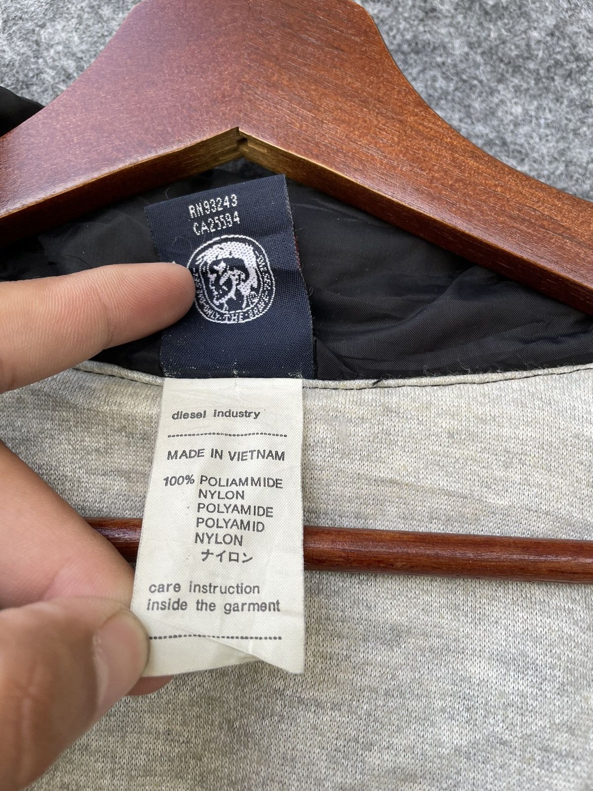 Diesel DIESEL BIG LOGO COACH JACKET Size US L / EU 52-54 / 3 - 7 Thumbnail