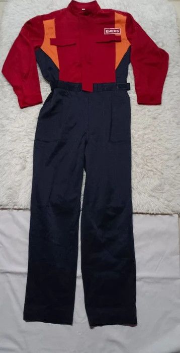 Japanese Brand Vintage Cool Rare Eneos Jumpsuits Coverall Size US 44 / EU 60 - 2 Thumbnail