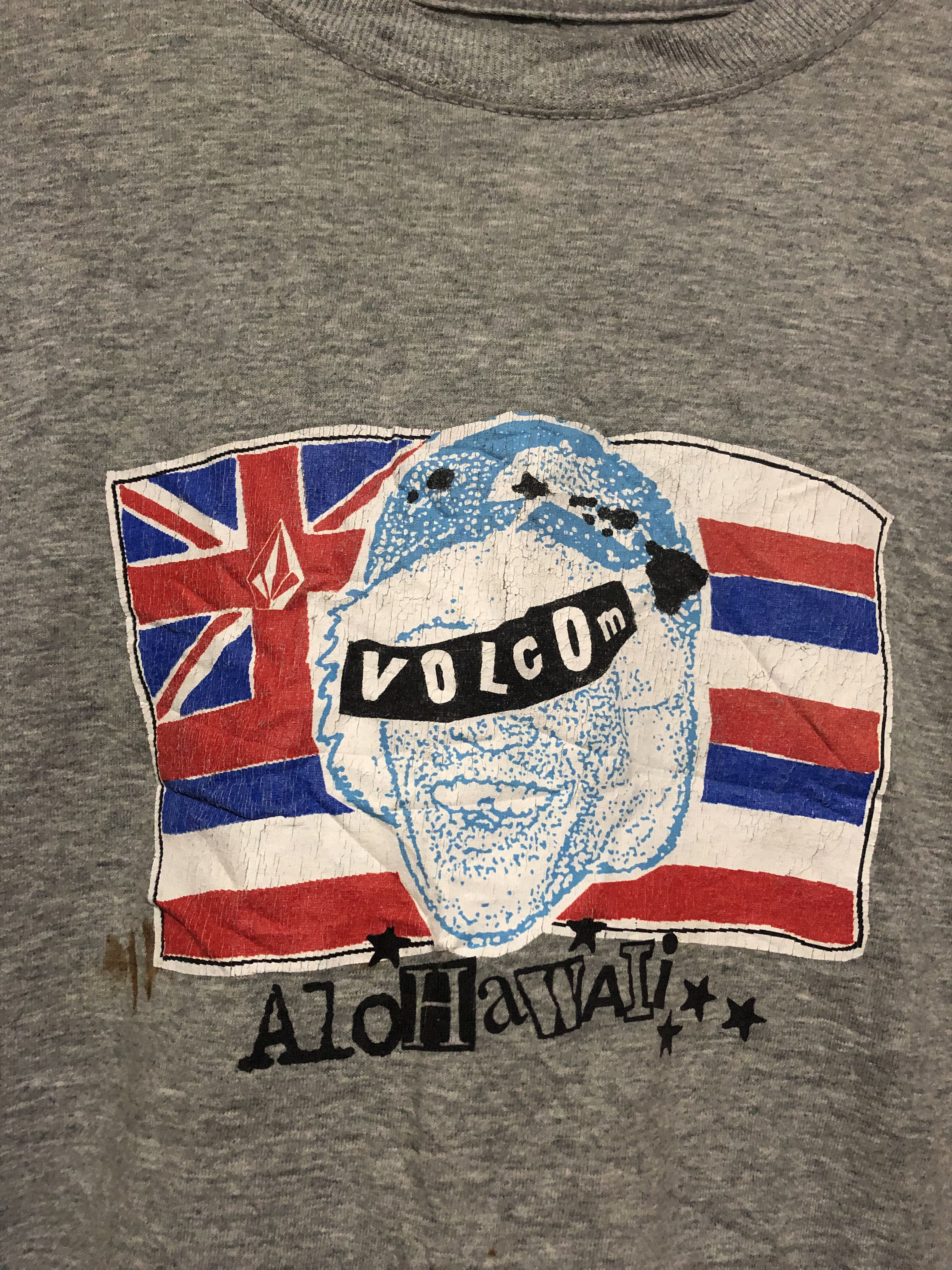 Vintage Volcom Alohawaii Tshirt Size US M / EU 48-50 / 2 - 2 Thumbnail