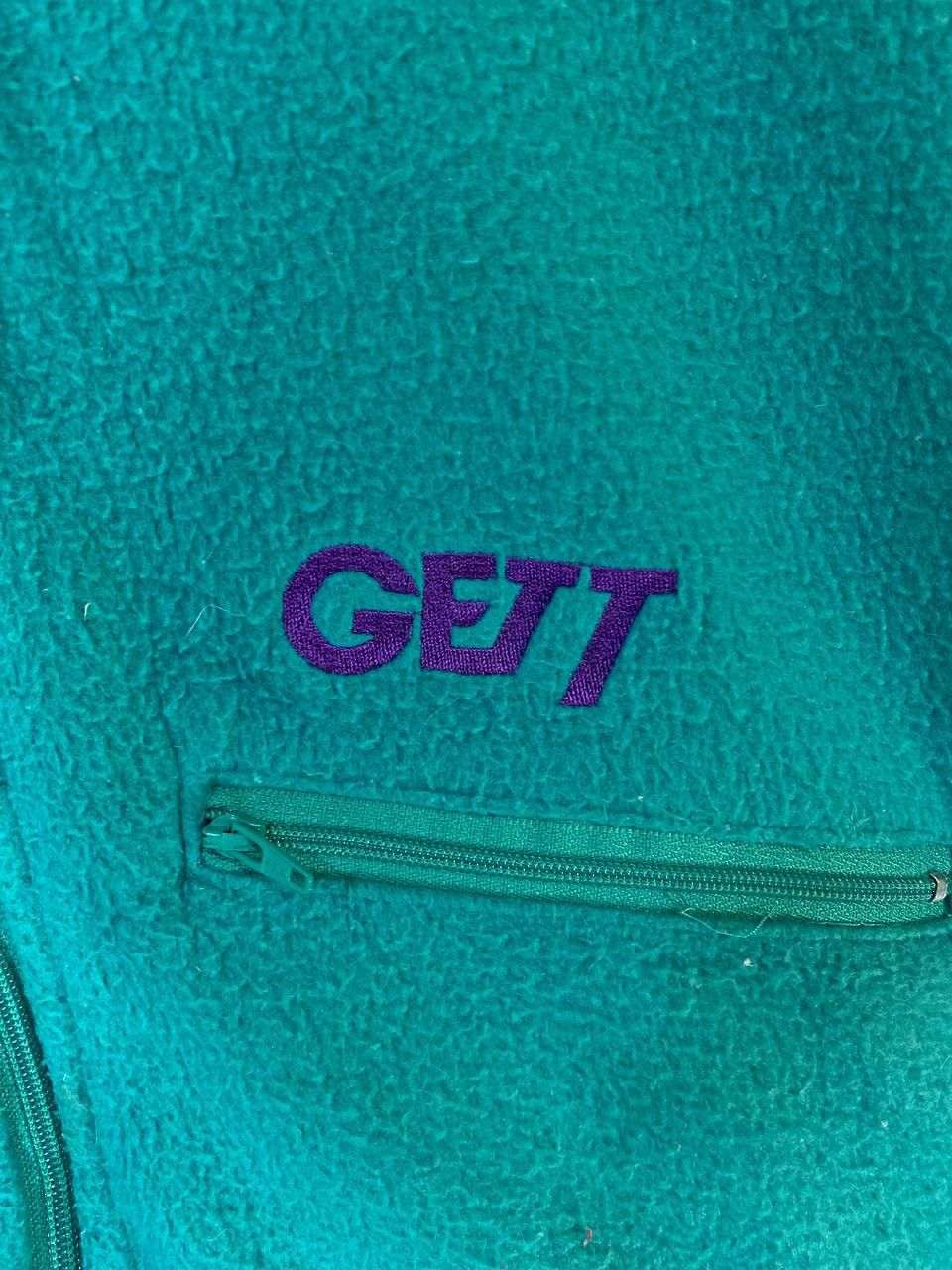 Japanese Brand Gett Japanese Brands Green Fleece jacket Size US L / EU 52-54 / 3 - 5 Thumbnail