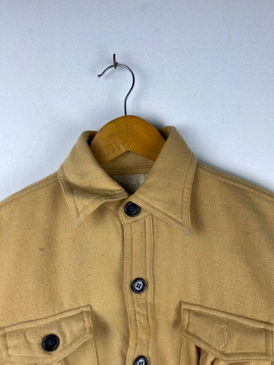Japanese Brand vintage japanese brands wool shirt nice design Size M / US 6-8 / IT 42-44 - 2 Thumbnail