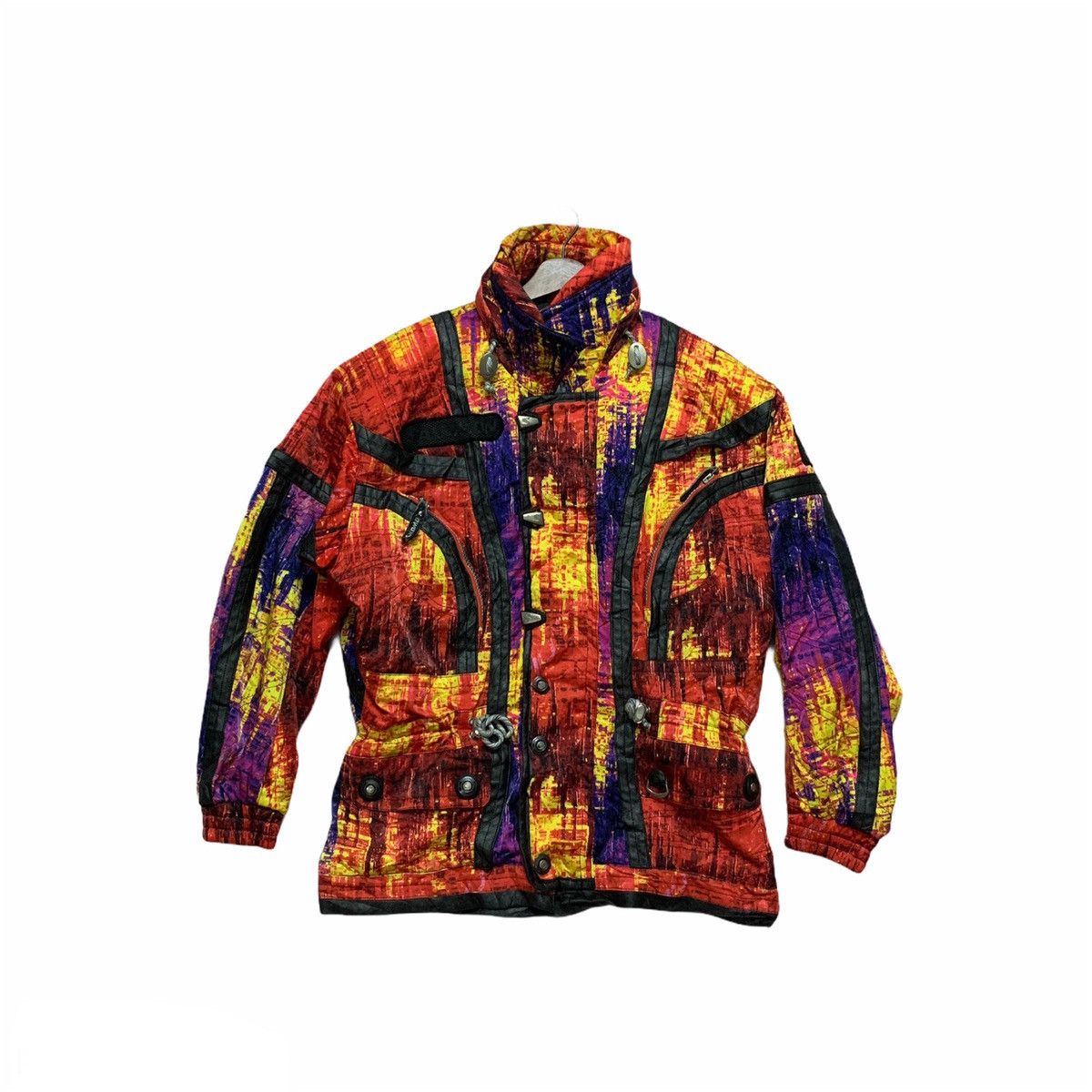 スキー Salomon Vintage Ski Jacket Rare Design s-l400.jpg